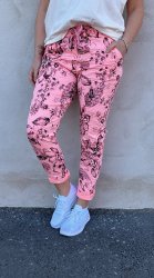 Madde- Byxor med knyt  - Bloom- Bubbelgum- Nyhet