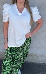 Matilda - Topp - Puffärm - Cream- Nyhet