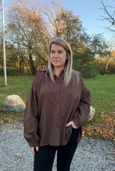 SB Mia - Skjorta - Choco - Nyhet