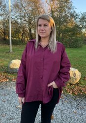 SB Mia - Skjorta - Wine - Nyhet