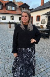 Minna - Stickad tröja - Svart - Nyhet