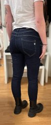 Selda - Jeans mörk denim JW7043