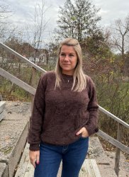 My - Stickad tröja - Choco - Nyhet