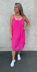 Nat - Klänning -Cerise- Nyhet