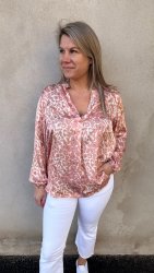 Novi- Blus - Leopard - Rosa- Nyhet