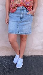 Onea - Jeanskjol - Ljusdenim - Nyhet