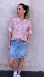 Palmira - Topp - Flower -Rosa - Nyhet