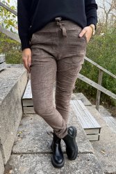 Pecan - Manchester Byxa med knyt   - Fango - Nyhet