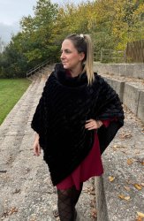 Milly - Poncho - Svart - Nyhet