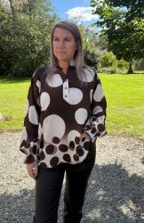 Aspen - Blus - Prickar - Brun - Nyhet