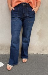 Signe - Jeans Vida - Mörkdenim25  - Nyhet
