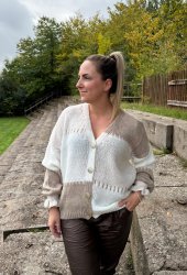 Diana - Kofta - Beige/Cream - Nyhet
