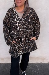Marie - Teddykappa - Leopard - Nyhet