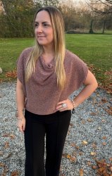 Thea- Topp - Rosé/Glitter - Nyhet