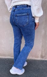 Tina - Jeans mini flare - Denim - Nyhet