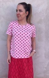 Zelda - T-shirt - Hjärtan  - Nyhet
