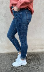 Zelma - Jeans med knappar - Denim - Nyhet
