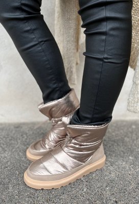 Sia - Puffer Boots - Champagne -  Nyhet