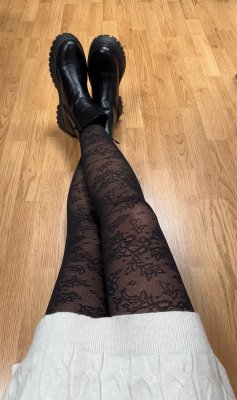 Strumpbyxor - BC Belle- Spets - Svart - Nyhet