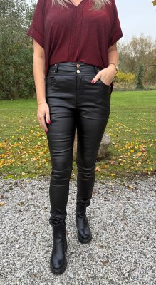 Lilly- Vaxade Byxor - Guldknappar - Nyhet